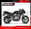 Suzuki GSF BANDIT N / S 600 1995 - 1999 Motorcycle Muffler Auspuff Sportauspuff Silencer Echappement Silencieux Scarico Scarichi Escape Wydech Tłumik S6 BLACK Dominator Exhaust System 3