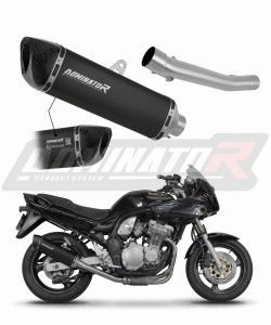 Suzuki GSF BANDIT N / S 600 1995 - 1999 EU Approved Exhaust Silencer HP6 BLACK