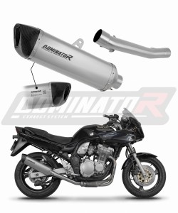 Suzuki GSF BANDIT 1200 1996 - 2000 EU Approved Exhaust Silencer Titanium HP6 + dB killer