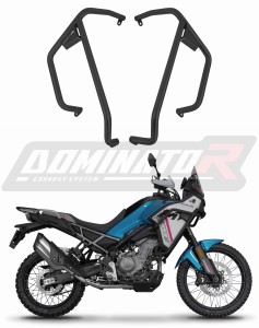 CF MOTO 450 MT 2024 Stainless steel Crash Bars BLACK