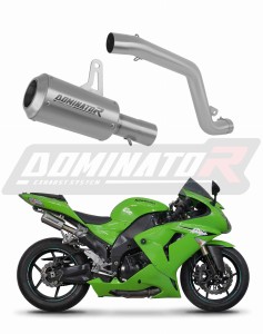 Kawasaki ZX10R 2006 - 2007 Right Side Exhaust Silencer Muffler GPS + dB killer