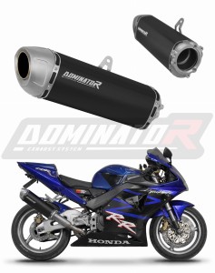 Honda CBR 954 2002 - 2003 Exhaust Silencer Muffler S6 BLACK + dB killer
