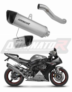 Yamaha YZF R1 1000 RN09 2002 - 2003 EU Approved Exhaust Silencer Titanium HP6