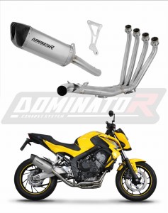 Honda CB 650 F 2014 - 2018 Full Exhaust System Collector Silencer Titanium HP6 + dB killer