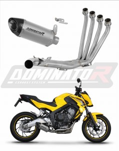 Honda CB 650 F 2014 - 2018 Full Exhaust System Collector Silencer Titanium HP8 + dB killer