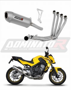 Honda CB 650 F 2014 - 2018 Full Exhaust System Collector Silencer S6 + dB killer
