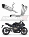 kompletny układ wydechowy z tłumikiem DOMINATOR Full System Tytanowy HP6 pasujący do motocykla Honda CB 650 R 2019 - 2023