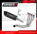 Honda CB 650 R  2019 - 2023 Collector Manifold Full Exhaust System Muffler Auspuff Sportauspuff Silencer Echappement Silencieux Scarico Scarichi Escape Wydech Tłumik HP6 BLACK Dominator Exhaust System 1