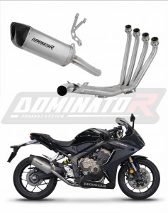 Honda CBR 650 R 2019 - 2023 Full Exhaust System Collector Silencer Titanium HP6 + dB killer
