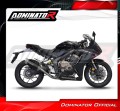 Honda CBR 650 R 2019 - 2023 Collector Manifold Full Exhaust System Muffler Auspuff Sportauspuff Silencer Echappement Silencieux Scarico Scarichi Escape Wydech Tłumik S6 BLACK Dominator Exhaust System 2