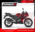 wydech tłumik DOMINATOR HP1 CZARNY pasujący do motocykla Honda CBR 125 2004 - 2010 5