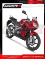 CBR 125 Exhaust Header Head pipe Linkpipe Downpipe collector manifold  2004 - 2010 DOMINATOR 4