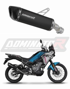 CF MOTO 450 MT 2025 Exhaust Silencer Muffler HP6 BLACK + dB killer