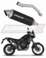 Yamaha Tenere 700 2025 EXHAUST Muffler Auspuff Sportauspuff Silencer Echappement Silencieux Scarico Scarichi Escape GPF BLACK Dominator x