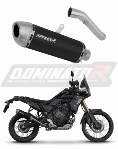 Yamaha Tenere 700 2019 - 2020 Exhaust Silencer Muffler S6 BLACK + dB killer