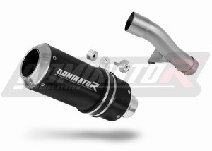Honda CBF 600 2004 - 2007 Exhaust Silencer Muffler GP BLACK + dB killer