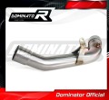 GSX 1300 B-KING Exhaust Cat Eliminator Catalyst Catalytic Converter Linkpipe Decat Downpipe 2007 - 2012 DOMINATOR 