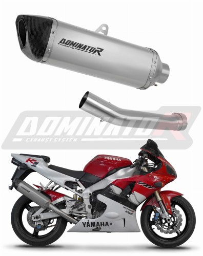 Yamaha YZF R1 1000 RN01 1998 1999 motorcycle Exhaust Muffler Auspuff Sportauspuff Silencer Echappement Silencieux Scarico Scarichi Escape Wydech Tłumik HP6 Titanium Dominator x