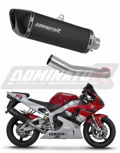 Yamaha YZF R1 1000 RN01 1998 - 1999 Exhaust Silencer Muffler HP6 BLACK + dB killer