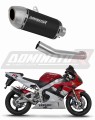 wydech tłumik DOMINATOR S6 Shorty CZARNY pasujący do motocykla Yamaha YZF R1 1000 RN01 1998 - 1999