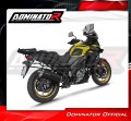 Suzuki DL 650 V-Strom 2017 - 2025 EXHAUST Muffler Auspuff Sportauspuff Silencer Echappement Silencieux Scarico Scarichi Escape Wydech Tłumik P7 BLACK Dominator Exhaust System 2