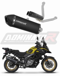 Suzuki DL 650 V-Strom 2017 - 2025 Exhaust Silencer Muffler HP7 BLACK + dB killer