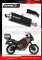 exhaust muffler DOMINATOR P7 BLACK fits to KTM 1090 Adventure / R 2017  2019 2
