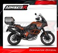 KTM 1190 Adventure R 2013 2016 Motorcycle Muffler Auspuff Sportauspuff Silencer Echappement Silencieux Scarico Scarichi Escape Wydech Tłumik HP7 BLACK Dominator Exhaust System 3