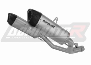 Suzuki GSXR 1000 K9 L0 L1 2009 - 2011  Exhaust Silencer Muffler Titanium HP6 + dB killer