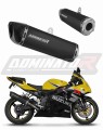 Suzuki GSXR 750 K1 K5 2001 2005 Motorcycle Muffler Auspuff Sportauspuff Silencer Echappement Silencieux Scarico Scarichi Escape Wydech Tłumik HP6 Black Dominator Exhaust System x