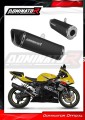 Suzuki GSXR 750 K1 K5 2001 2005 Motorcycle Muffler Auspuff Sportauspuff Silencer Echappement Silencieux Scarico Scarichi Escape Wydech Tłumik HP6 Black Dominator Exhaust System