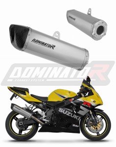 Suzuki GSXR 750 K1-K5 2001 - 2005 Exhaust Silencer Muffler Titanium HP6 + dB killer