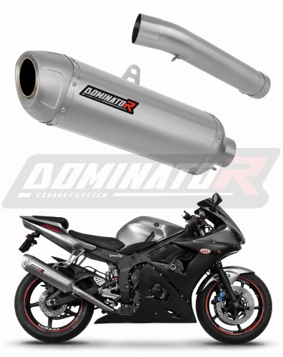 exhaust muffler DOMINATOR S6 fits to Yamaha YZF R6 2003  2005 6