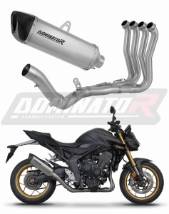 Honda CB 1000 Hornet / SP 2025 Full Exhaust System Collector Silencer Titanium HP6 + dB killer