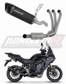 kompletny układ wydechowy z tłumikiem DOMINATOR Full System HP6 CZARNY EX pasujący do motocykla Yamaha Tracer 9 / GT 2025 - 2026