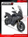 Yamaha Tracer 9 GT 2025 Collector Manifold Full Exhaust System Muffler Auspuff Sportauspuff Silencer Echappement Silencieux Scarico Scarichi Escape Wydech Tłumik HP8 Black EX Dominator Exhaust System 6