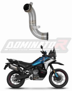 CF MOTO 800 MT-X 2025 Racing Down Pipe Mid pipe DECAT
