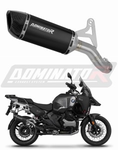 BMW R1300GS Adventure 2024 - 2025 Exhaust Silencer Muffler HP6 BLACK + dB killer