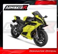 Yamaha YZF R9 2025 Full System Motorcycle Muffler Auspuff Sportauspuff Silencer Echappement Silencieux Scarico Scarichi Escape Wydech Tłumik HP6 Black Negro Noir Nero Dominator Exhaust System 4