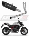 kompletny układ wydechowy z tłumikiem DOMINATOR Full System HP6 CZARNY pasujący do motocykla Honda CB 750 Hornet 2024 - 2025 5