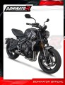 Triumph Trident 660 2021 2024 Full System Motorcycle Muffler Auspuff Sportauspuff Silencer Echappement Silencieux Scarico Scarichi Escape Wydech Tłumik Titanium HP8 Tytanowy Dominator Exhaust System 3