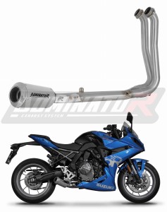 Suzuki GSX-8R / 8S 2023 - 2025 Full Exhaust System Collector Silencer GPS + dB killer