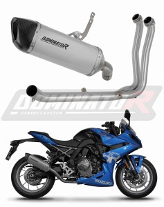 Suzuki GSX-8R / 8S 2023 - 2025 Full Exhaust System Collector Silencer Titanium HP6 + dB killer