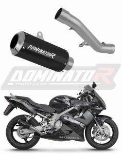 Honda CBR 600 F4i 2001 - 2006 Exhaust Silencer Muffler GP BLACK + dB killer