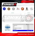 Honda CBR 600 F4i 2001 2006 Exhaust Muffler Auspuff Sportauspuff Silencer Echappement Silencieux Scarico Scarichi Escape Toba de esapament Avgas Ljuddämpare Wydech Tłumik GP Black Noir Nero Negro Svart Schwarz Negru Dominator 3