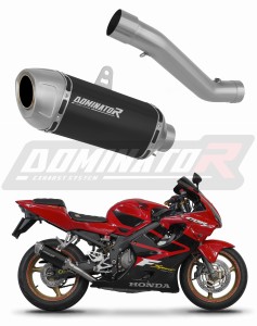 Honda CBR 600 F4i Sport 2001 - 2006 Exhaust Silencer Muffler S6 Shorty BLACK + dB killer