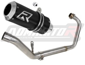 Honda CBR 125 R 2011 - 2018 Full Exhaust System Collector Silencer GP BLACK + dB killer