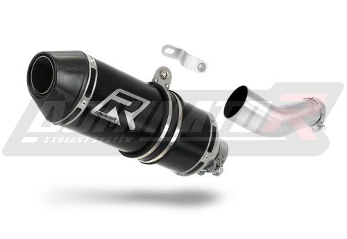 wydech tłumik DOMINATOR HP3 CZARNY pasujący do motocykla Suzuki GSXR 600 K6 K7 2006 - 2007 2