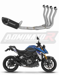 Suzuki GSX-S 1000 / 1000 GT / 950 2025 Full Exhaust System Collector Silencer HP8 BLACK + dB killer