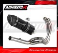 kompletny układ wydechowy z tłumikiem DOMINATOR Full System HP5 CZARNY pasujący do motocykla Kawasaki ER 6 N / F 2012 - 2016 2